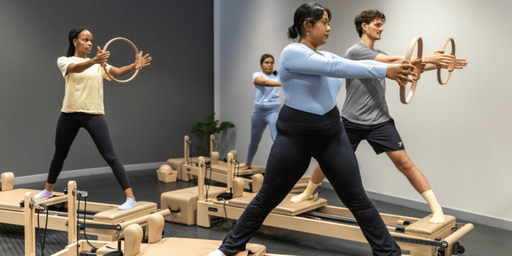 New Virtual Reformer Pilates class types added to the timetable