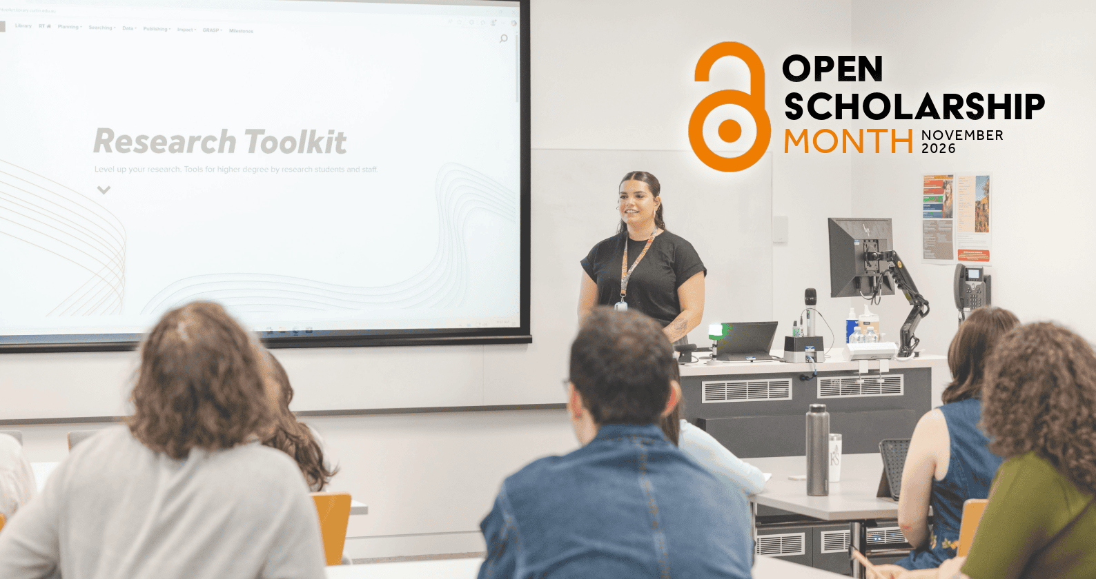 Image for Open Scholarship Month: Your guide to open research