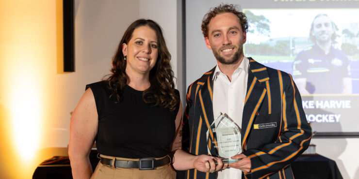 Olympian Jake Harvie recognised among Curtin’s Elite Athlete Alumni
