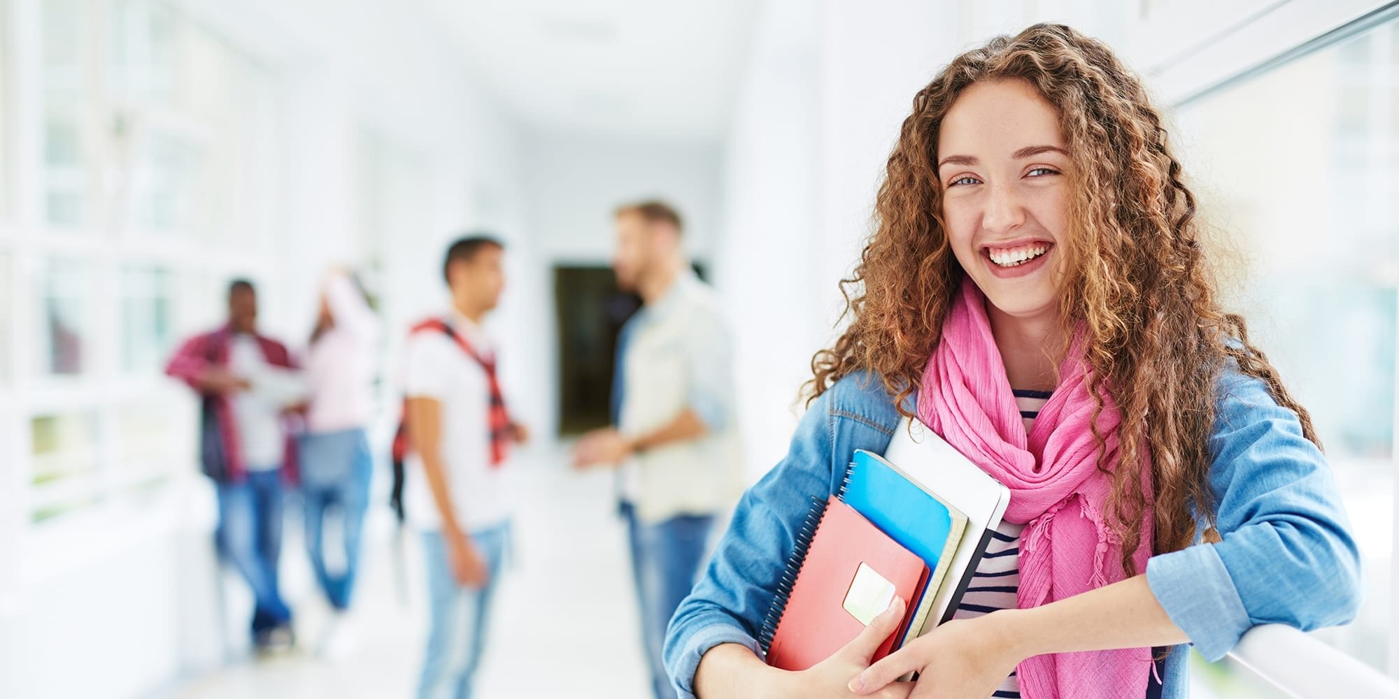 Female postgrad student