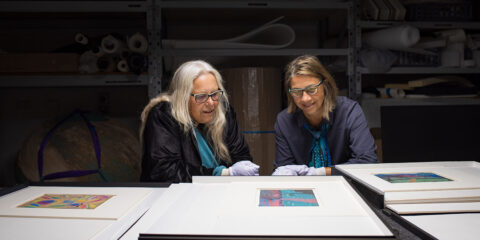 New family connection to historic paintings created by Nyungar children